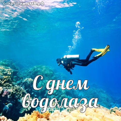 Открытки поздравления с днем водолаза